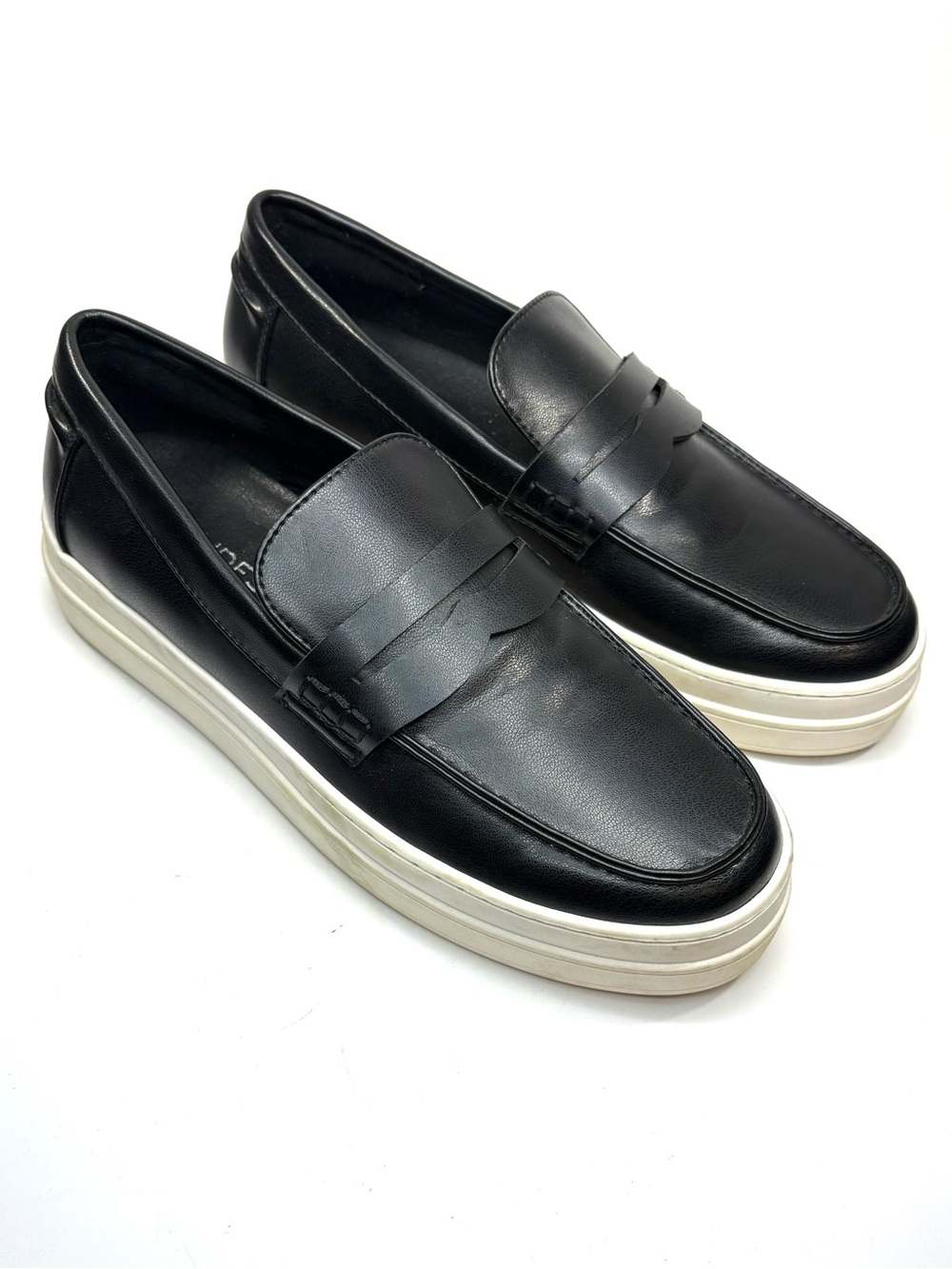 J/Slide Black Leather Trainers | 9